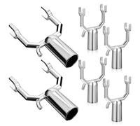 Alasum Tuteurs en Alliage Aluminium pour Branches d'Arbres Fruitiers Lot de 6 Supports pour Stabilisation et Prévention des Cassures Adaptés aux Vergers et Jardins