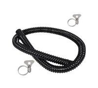 Alasum Tuyau Ondulé 20 Mm Intérieur Flexible Plastique avec Embout Souple 100 Cm Longueur 2 Colliers de Serrage pour Remplissage et Changement d'eau Aqua Accessoire Entretien Aqua