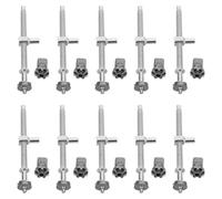 Alasum Vis de Réglage Tendeur de Chaîne pour Tronçonneuse Électrique 10 Pièces Boulon d'ajustement Robuste Outil pour Chaîne de Tronçonneuse Accessoire Jardin Professionnel