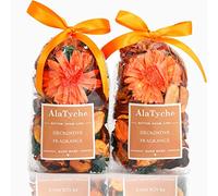 AlaTyche Sacs de pot-pourri d'automne, remplissage de bol de pot-pourri parfumé à l'orange, fleur séchée décorative d'automne, remplissage de vase, sachet de parfum d'intérieur, décoration de