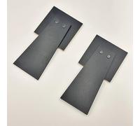 Alaviitsi Lot de 2 supports de cadre photo et support de chevalet, supports de chevalet autocollants de rechange pour cadre photo - Support en carton noir pour cadres photo