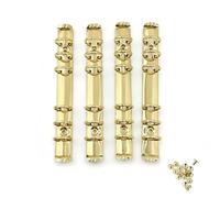 Alaviitsi Lot de 4 mécanismes de classeur à 6 anneaux, 20 mm, pièces de rechange avec vis, classeur à feuilles mobiles pour agenda A6, bloc-notes, organiseur de fichiers