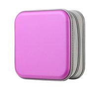 alavisxf xx Range CD, Support de DVD en Plastique Dur de 48 capacités Boîtier de Rangement pour Organisateur de Disque Portable pour Voiture (48 Capacité, Violet48)