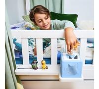 ALAVYA HOME® Étagère murale compatible avec Toniebox, spécialement conçue pour lit de maison, étagère pour enfants, idéale pour Toniebox, magnétique, pour garçons et filles