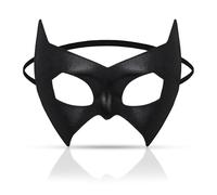 Alaxciax Masque de chauve-souris, masque de vampire noir, cosplay, accessoire pour homme et femme, carnaval, Halloween, cosplay, fête