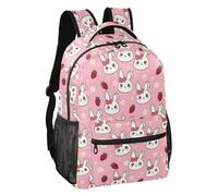 ALAZA Sac à dos pour enfants, cartable grenouille grande capacité, sac à dos pour étudiants, sac à dos pour garçons et filles, Rabbit A8229, M, Rabbit A8229