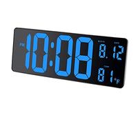 ALBA 92507 Horloge LED, 37,5 X 13,5 Cm, Hordgtl