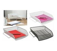 ALBA Corbeille à courrier 'MESHFRA', A4, fil de métal, gris Gris G