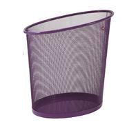 Alba Corbeille À Papier En Métal Mesh - Coloris Violet