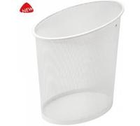 Alba - corbeilles à papier - corbeille à papier mesh - blanc Blanc G