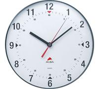 Alba Horloge murale Hindi à quartz - Diamètre 25 cm - Blanc