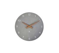 ALBA Horloge Murale Scandy Ø 30 cm - À Quartz - Gris