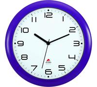 Alba Hornew P Quartz Horloge Silencieuse Prune 30 X 5,5 X 30 Cm
