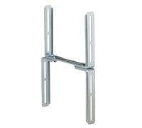 Alba Krapf ALBA-KRAPF Support pour jardinière de balcon pour mur, galvanisé Quantité:1