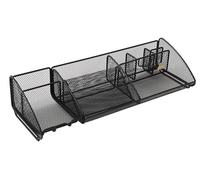 Alba Meshboard N Organisateur de bureau avec rangements multiples Noir