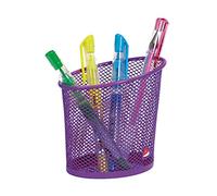 Alba Pot à crayons MESHCUP P en métal mesh Violet