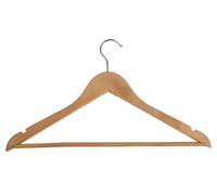 Alba PMBASIC BO Lot de 25 Cintres Standard Bois Clair