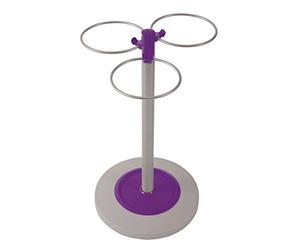 Alba PMFLOWER P Porte-Parapluie Acier Prune 35 x 35 x 65 cm