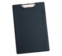 Alba Porte-bloc à pince A4 en PVC - Noir