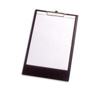 Alba Porte-Bloc Plaque A4 Noir Class A Noir Albert 23,5 X 35 Cm