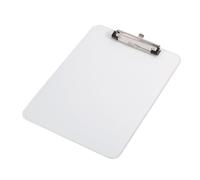 Alba - Porte-bloc plastique PLATRANS pour bloc papier format A4 - 100 feuilles - 24 x 32 cm - Transparent