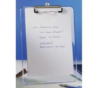 Alba Porte-bloc plastique transparent
