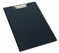 Alba Porte bloc à pince Clapin, avec rabat en PVC - Noir