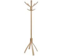 Alba portemanteau 5 double pateres bois - coloris bois clair Marron G