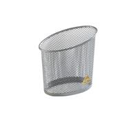 Alba Pot à crayons Mesh en métal – Gris