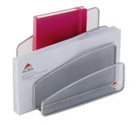 Alba Range-lettres Meshletter 3 compartiments en métal Mesh - Gris