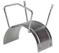 ALBA Support Tuyau Midi 13 MM (1/2 ") 160 M Fixation Murale Métal D'Arrosage