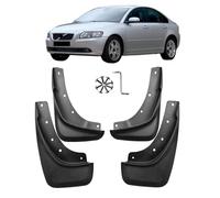 AlbaEUC 4Pcs Voiture Bavette Garde Boue pour Volvo S40 2nd Gen Facelift R-Design Sport Edition 2007-2013 Avant et Arrière Anti éClaboussures Accessoires de Protection de Voiture