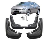 AlbaEUC 4Pcs Voiture Bavette Garde Boue pour Volvo S60 2nd Gen T3/T4/T5/T6/D2/D2/D3/D4/D5 All Trims 2010-2018 Avant et Arrière Anti éClaboussures Accessoires de Protection de Voiture