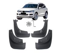 AlbaEUC 4Pcs Voiture Bavette Garde Boue pour VW Touareg MK2 R-Line 2010-2018 Avant et Arrière Anti éClaboussures Accessoires de Protection de Voiture