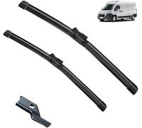 AlbaEUC D'essuie-Glace Essuie-Glace Avant pour Citroen Relay Jumper，Balai d'essuie Glace