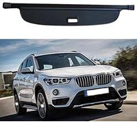 AlbaEUC Étagère Arrière Rétractable De Coffre pour BMW X1 E84 2009-2015, Coffre Cover RéTractable Plage ArrièRe Chargement Panel Luggage ÉTagèRe ArrièRe