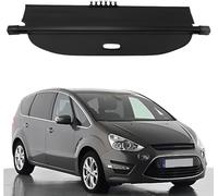 AlbaEUC Étagère Arrière Rétractable De Coffre pour Ford S-Max SMAX 2007-2015, Coffre Cover RéTractable Plage ArrièRe Chargement Panel Luggage ÉTagèRe ArrièRe