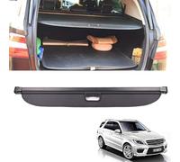 AlbaEUC Étagère Arrière Rétractable De Coffre pour Mercedes Benz ML W166 ML320 ML350 ML400 500 2013-2017, Coffre Cover RéTractable Plage ArrièRe Chargement Panel Luggage ÉTagèRe ArrièRe
