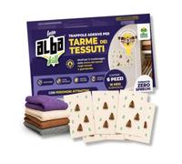 Albagarden Lot de 6 pièges anti-mites pour vêtements avec phéromones, sans insecticides, anti-mites, efficace pendant 2 mois, protection des vêtements en laine cachemire et soie, piège à mites adhésif