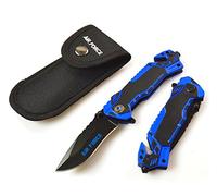 Albainox couteau de secours avec coupe-ceinture et brise-vitre 19435 air force