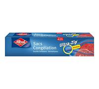 Albal 15 Sacs Congélation, Fermeture Ultra-Zip, Hermétique, 3 L