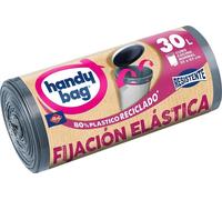 Albal Handy Bag Fixation élastique Sac à ordures 30 Litres 15 U