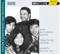 Alban Berg Berg/Beethoven/Bartok: Quartet Recital 1971 (CD) Album