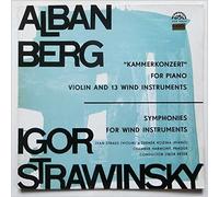 Alban Berg , Igor Stravinsky , Ivan Straus · Zdenek Kozina , Komorní Harmonie , Libor Pesek , - Alban Berg , Igor Stravinsky , Ivan Straus · Zdenek Kozina , Komorní Harmonie , Libor Pesek , - Kammerkonzert For Piano, Violin And 13 Wind Instruments / Symphonies For Wind Instruments - Supraphon - SUA 10679
