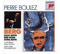 Pierre Boulez & Alban Berg – Lulu‑Suite / Der Wein (Le Vin) / Suite lyrique – CD – Sony