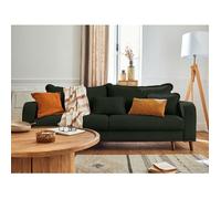 Albane - canapé 3 places - convertible avec coffre - en velours côtelé