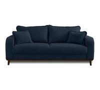 Albane - canapé 3 places - en velours côtelé - Bleu Ardoise Bleu Ardoise G