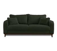 Albane - canapé 3 places - en velours côtelé - Vert Vert G