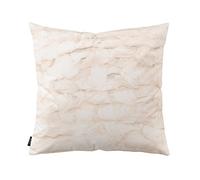 Albani Housse de Coussin avec Fermeture Éclair Indra, Couleur : Blanc Naturel, ca. 50x50 cm