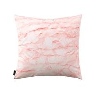 Albani Housse de Coussin avec Fermeture Éclair Indra, Rose/Blanc, ca. 50x50 cm